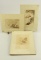 Lot # 4365 - (3) Etchings by Sandy Scott to include “Siamese” artist’s proof, “Harvest” which