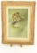 Lot # 4372 - Oil painting on board of fox by Alan M. Hunt. Signed by artist and dated 94. Has