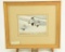 Lot # 4377 - Opaque watercolor “Snow Geese” by William Downey. Has original tag from Sportsman’s