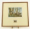 Lot # 4400 - Limited edition 1997 Wild Turkey Stamp print titled “Oakridge Splendor-Wild Turkeys