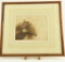 Lot # 4449 - “Duck Club Relics” etching by Sandy Scott. Print is signed by the artist in pencil
