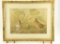 Lot # 4454 - Lithograph of woodcocks by Alexander Pope. Presented in Victorian era frame. Has
