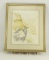 Lot # 4464 - “Taita Falcons” pencil drawing by Larry Norton. Signed and dated 1993. Has been