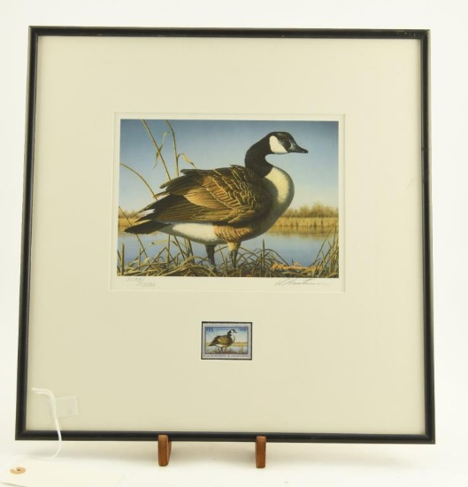 Lot # 4117 - Limited edition 1997-1998 Federal Migratory Bird Hunting & Conservation stamp print