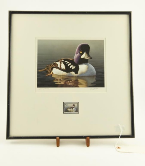 Lot # 4159 - Limited edition 1998-1999 Federal Migratory Bird Hunting Conservation Stamp print