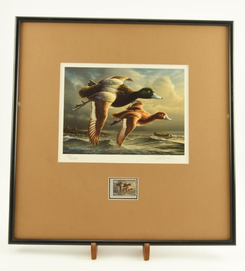 Lot # 4160 - Limited edition 1999-2000 Federal Migratory Bird Hunting Conservation Stamp print