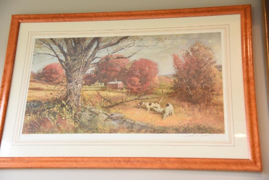 Lot # 4187 - “Partners” limited edition print by Robert Abbett. Published by in 1976 by Sportsmans.