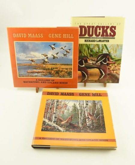 Lot # 4267 - Lot of (3) Waterfowl art related hardcover books to include (2) A Gallery of