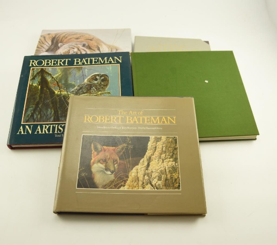 Lot # 4269 - Lot of (5) Robert Bateman art related hardcover books to include “The Art of Robert