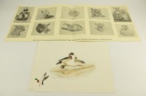 Lot # 4084 - Limited edition remarqued 1979 Alabama Duck Stamp print and stamp titled “Wood