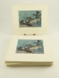 Lot # 4148 - Approximately (159) “The 1985 Chesapeake Bay Conservation Stamp Print” prints by
