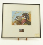 Lot # 4166 - Limited edition 1979 Maryland Migratory Waterfowl Stamp print by John W. Taylor.