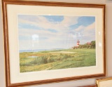 Lot # 4181 - “18th Green at Harbor Town, Hilton Head” limited edition print by Arthur Weaver.