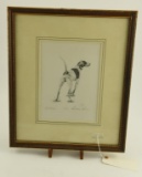Lot # 4188 - “Mr. Radar” limited edition print of dog by Gordon Power. Pencil signed and numbered.