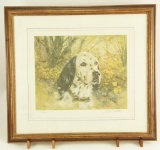 Lot # 4190 - “English Setter” limited edition print by Robert Abbett. Published in 1980 by