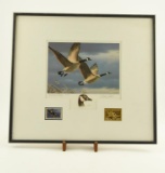 Lot # 4225 - Executive edition 1987 First of State West Virginia Duck Stamp print by Daniel Smith.
