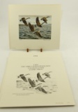 Lot # 4231 - (6) Limited edition 1984 The First Conservation Stamp prints titled “Canadas Over