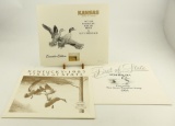 Lot # 4235 - (3) Limited edition waterfowl stamp prints to include First of State 1985 Kentucky
