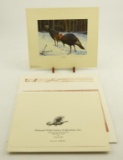 Lot # 4243 - (6) Limited edition Stamp prints by National Wild Turkey Federation Inc. Wild Turkey