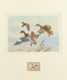 Lot # 4247 - Limited edition 1979/1980 Tennessee Migratory Waterfowl Stamp print by Dick Elliot.