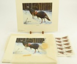 Lot # 4249 - (20) Limited edition National Wild Turkey Federation Inc. Wild Turkey Stamp prints