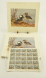Lot # 4251 - (34) Limited edition 1978 Long Island Wetlands & Waterfowl League Stamp prints by
