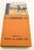 Lot # 4278 - Lot of (3) Equestrian related books to include “Pictures of Horses & English Life”
