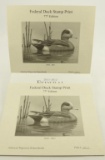 Lot # 4296 - (4) Limited edition Federal Duck Stamp prints to include (2) 2010-2011 “American
