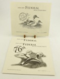 Lot # 4297 - (3) Limited edition Federal Duck Stamp prints to include 2008-2009 medallion edition