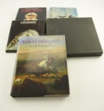 Lot # 4304 - Lot of (5) art related hardcover books to include “Albert Bierstadt: Art Enterprise