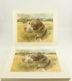 Lot # 4307 - Lot of approximately (150) “Pointer” prints by Robert Abbett. All are signed in