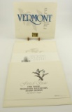 Lot # 4324 - (5) Limited edition migratory bird & conservation stamp prints to include (2) 1986