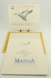Lot # 4326 - Limited edition Stamp prints to include 1986 Montana by Joe Thornbrugh with stamps