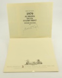 Lot # 4329 - Limited edition Alabama Duck Stamp prints to include 1979 “Wood Ducks” by Barbara