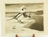 Lot # 4334 - 1967-1968 Federal Migratory Bird Hunting Stamp print by Les C. Kouba. Signed in