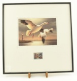 Lot # 4346 - Limited edition 2003-2004 Federal Duck Stamp print by Ron Lougue. Signed and