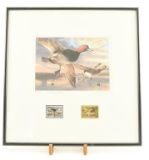 Lot # 4347 - Limited edition Medallion edition 2004-2005 Federal Duck Stamp print by Scot Storm.