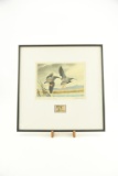 Lot # 4354 - Limited edition 1972-1973 US Duck Stamp print titled Emperor Geese by Arthur M.