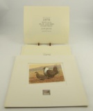 Lot # 4415 - (7) Limited edition 1978 Montana Duck & Bird Stamp prints titled “Sage Grouse” by