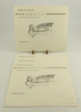 Lot # 4416 - (4) Limited edition First of State Louisiana Duck Stamp prints by David Noll to