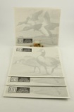 Lot # 4417 - (4) Limited edition Rhode Island Duck Stamp prints by Robert Steiner to include
