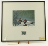 Lot # 4440 - Limited edition 1990 New York State Duck Stamp print by John Seerey-Lester. Signed