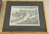 Lot # 4462 - Limited edition “Bobwhites“ print by Maynard Reese. Signed and numbered in pencil