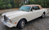 1989 Rolls Royce Continental Corniche II two door convertible. 6.8L V8 OHV 16V RWD Engine.