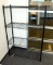 Lot #1441 - Shelf Tech Products stainless steel four tier dry storage rack in black matte finish