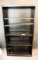 Lot #1447 - Anderson Hickey Co. commercial five tier metal storage shelf/bookcase (69”x 36” x 13”)