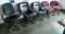 Lot #1453 - (5) Office chairs (as is)