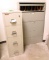 Lot #1502 - Fireking Class 350 four drawer fire proof vertical file cabinet (18” x 32” x 53”)