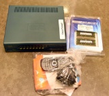 Lot #1306 - Cisco ASA 5505 Firewall, (2) Crucial 8GB Kit Computer memory (new in box), Nokia 23