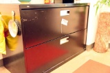 Lot #1327 - Hon commercial two drawer horizontal file cabinet (29” x 42” x 19”)